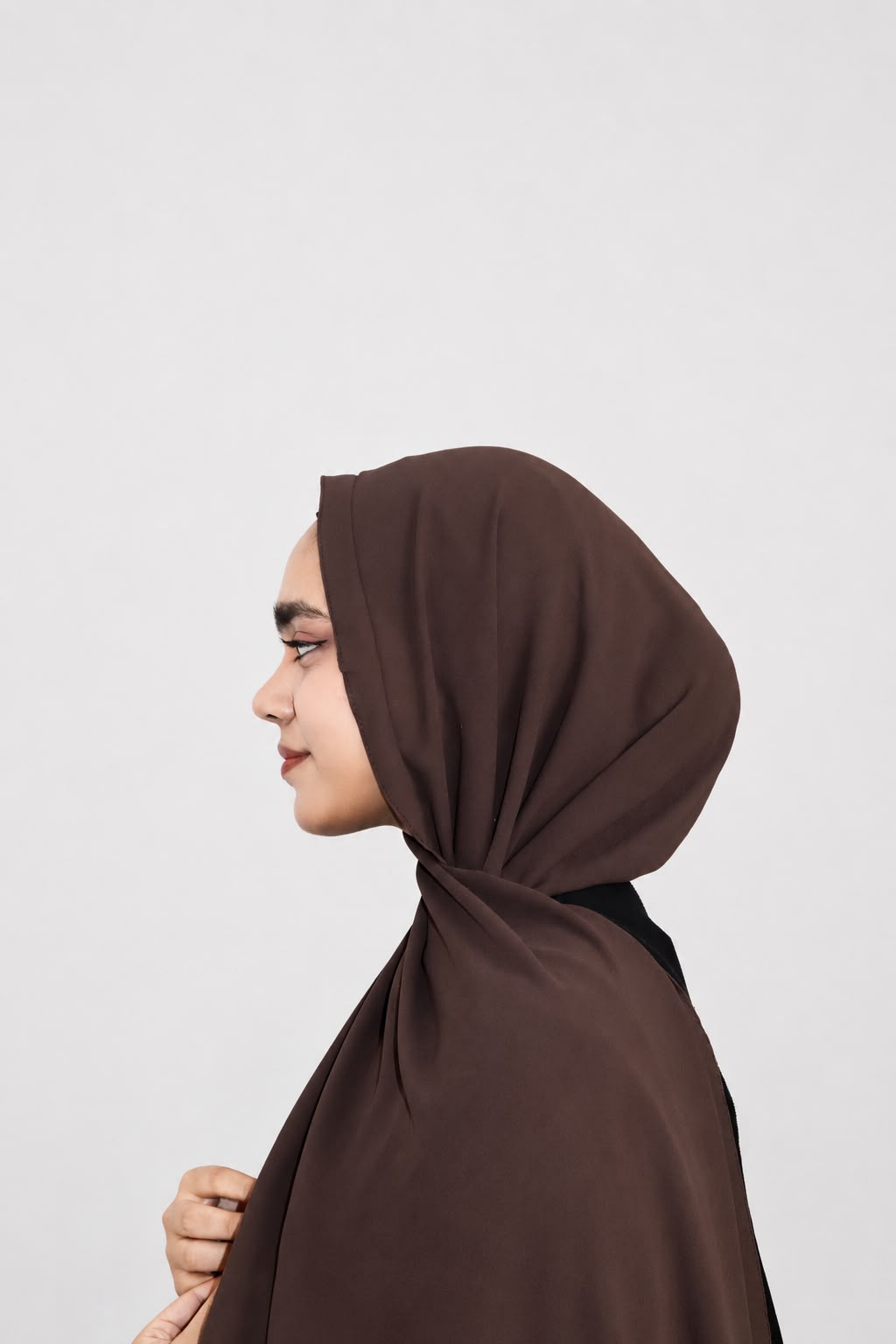 Malaysian Heavy Chiffon Brown