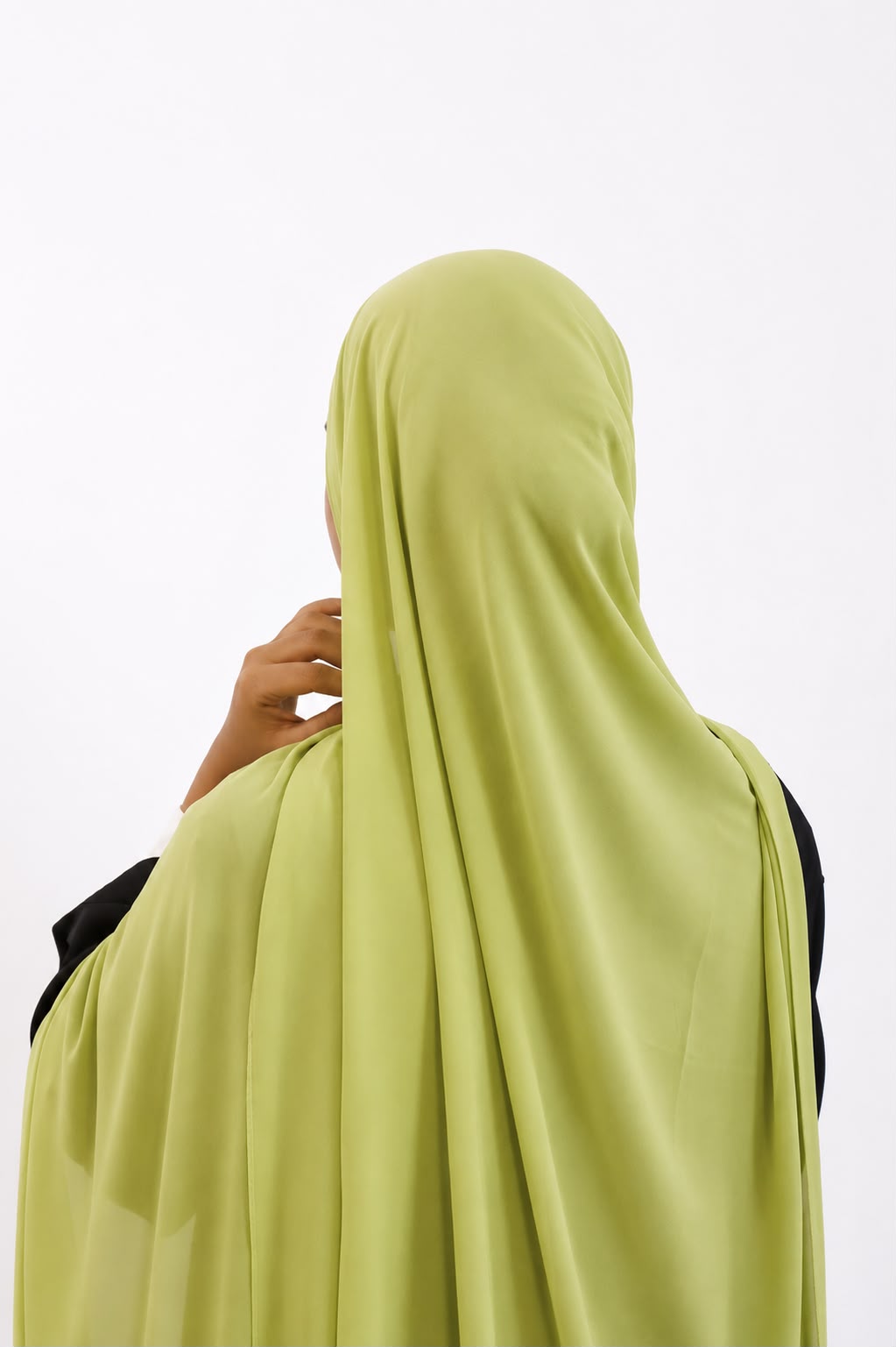 Malaysian Heavy Chiffon Apple Green