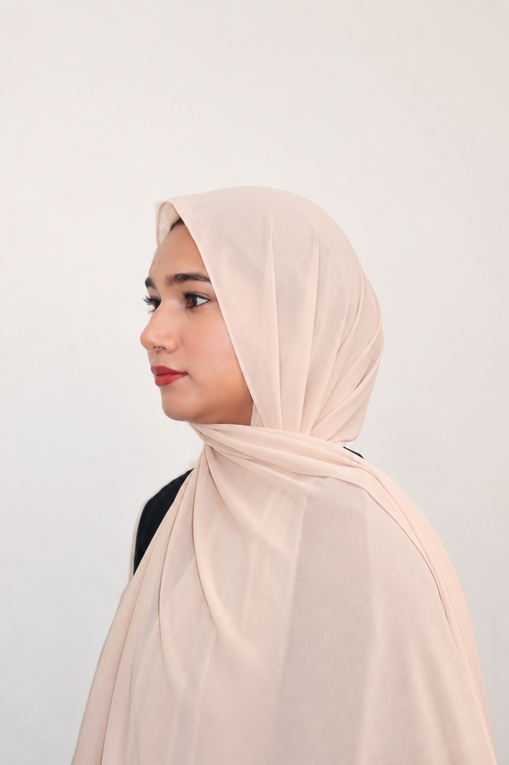 Malaysian Heavy Chiffon Cream Tan