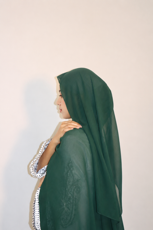 Malaysian Heavy Chiffon Forest