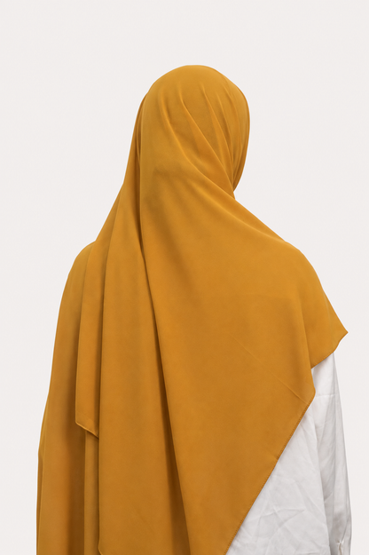 Malaysian Heavy Chiffon Mustard