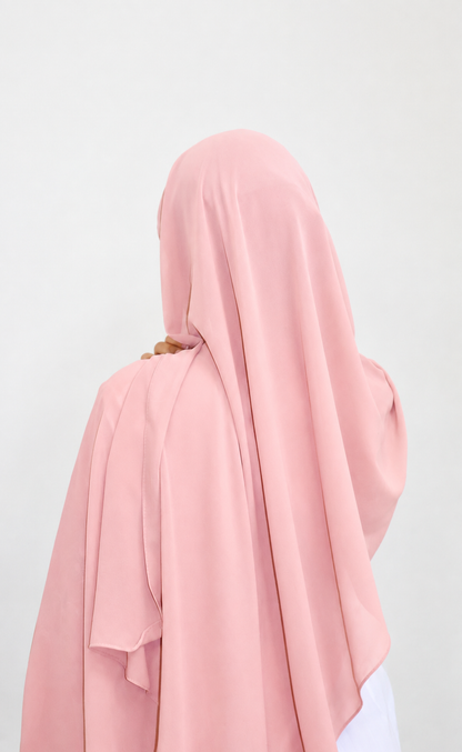 Malaysian Heavy Chiffon Soft Pink